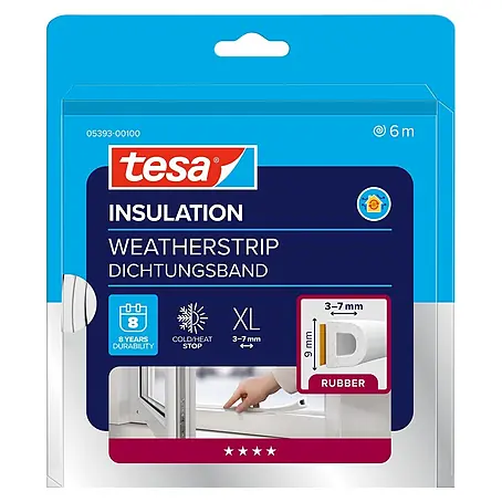 Tesa INSULATION D-Profil-Dichtung