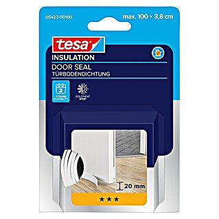 Tesa INSULATION Türbodendichtung (Weiß, L x B: 1 m x 38 mm)
