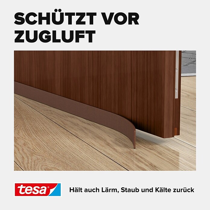 tesa MOLL Türbodendichtung Universal (Braun, 1 m)