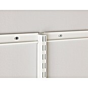 Elfa Classic by Elfa Hängeschiene (Länge: 230 cm, Passend für: Regalsystem Classic by Elfa, Zweilochsystem, Weiß) | BAUHAUS