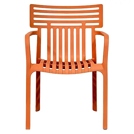 Floordirekt  Gartenstuhl Terrano Orange