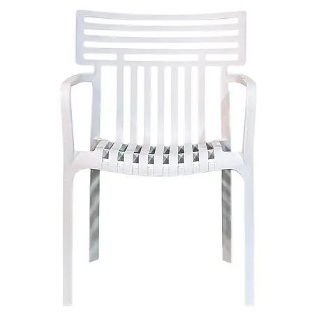Floordirekt  Gartenstuhl Terrano Weiß