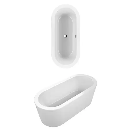 Villeroy & Boch Loop+Friends Freistehende Badewanne