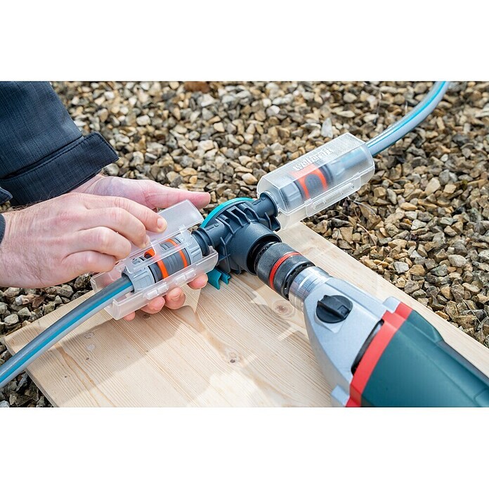 Wolfcraft Bomba de agua para jardín Pro (Capacidad de bombeo: 3.000 l/h) | BAUHAUS