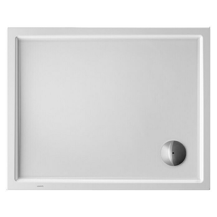 Duravit Duschwanne (100 x 80 cm, Ohne Antirutsch-Oberfläche, Sanitäracryl, Weiß)