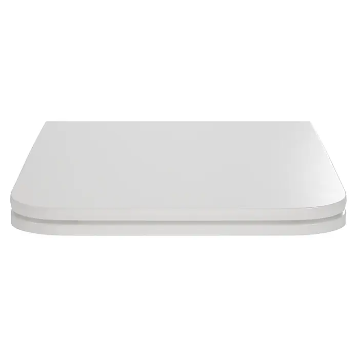 VitrA Equal WC-Sitz - Duroplast, Weiß, Mit Absenkautomatik - Weißer Toilettensitz.