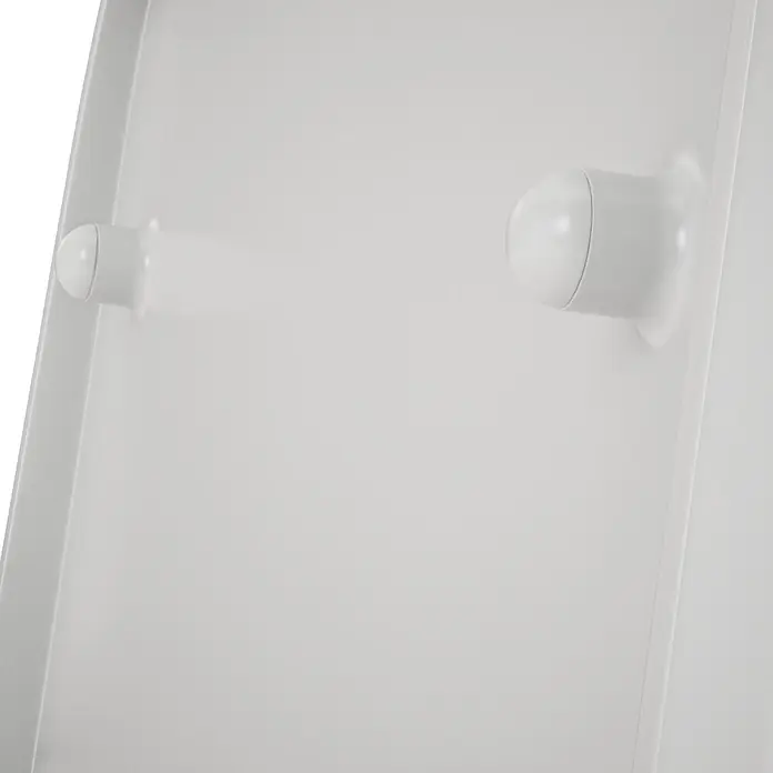 VitrA Equal WC-Sitz - Duroplast, Weiß, Mit Absenkautomatik - Weiße, glatte Türstopper.