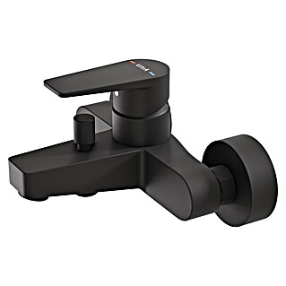 VitrA Flow Square Badewannenarmatur (Schwarz, Matt)