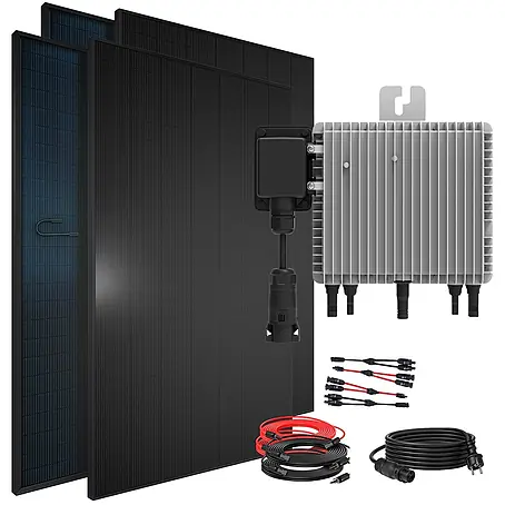 Sunniva  Balkonkraftwerk-Set 1840 / 800 Watt mit DEYE Wechselrichter