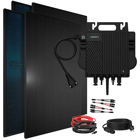 Sunniva  Balkonkraftwerk-Set 1840 / 800 Watt mit GROWATT Wechselrichter