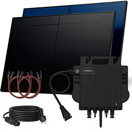 Sunniva  Balkonkraftwerk-Set 1000 / 800 Watt mit GROWATT Wechselrichter