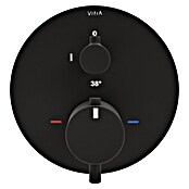 VitrA Flow Soft UP-Badewannenarmatur (Schwarz, Matt, Ausladung Armatur: 88 mm, Inclusive Hülse) | BAUHAUS