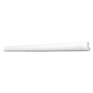 Decosa Okrasni profil KZL 01 (Do x Š x V: 200 x 145 x 1.520 mm, Ekstrudirani polistiren (XPS), Bela)