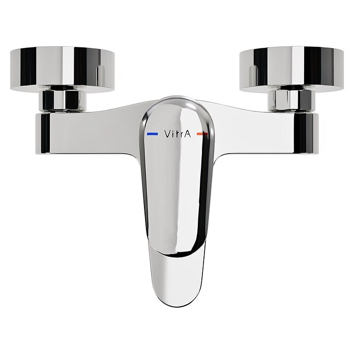 VitrA Flow Round Badewannenarmatur (Chrom, Glänzend) | BAUHAUS