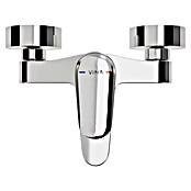 VitrA Flow Round Badewannenarmatur (Chrom, Glänzend) | BAUHAUS