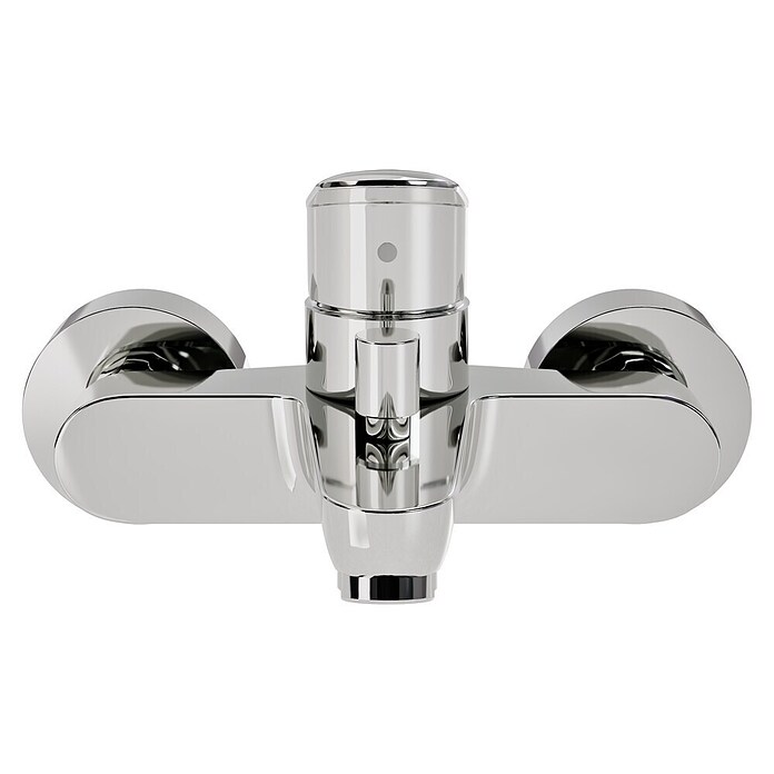 VitrA Flow Round Badewannenarmatur (Chrom, Glänzend) | BAUHAUS