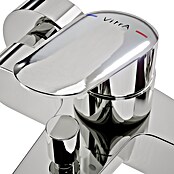 VitrA Flow Round Badewannenarmatur (Chrom, Glänzend) | BAUHAUS