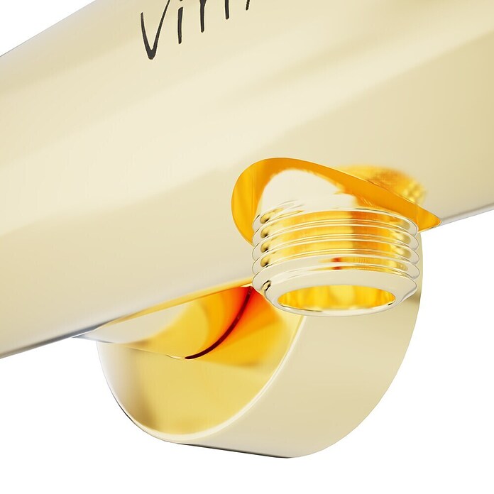 VitrA Suit Badewannenarmatur (Gold, Glänzend) | BAUHAUS