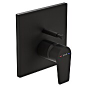 VitrA Flow Square UP-Badewannenarmatur (Ausladung Armatur: 90 mm, Schwarz, Matt) | BAUHAUS