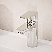 VitrA Flow Soft Waschtischarmatur (Niederdruck, Chrom, Glänzend, Höhe: 15 cm, Ohne Ablaufgarnitur) | BAUHAUS