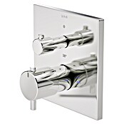VitrA Flow Square UP-Badewannenarmatur (Ausladung Armatur: 89 mm, Chrom, Glänzend) | BAUHAUS
