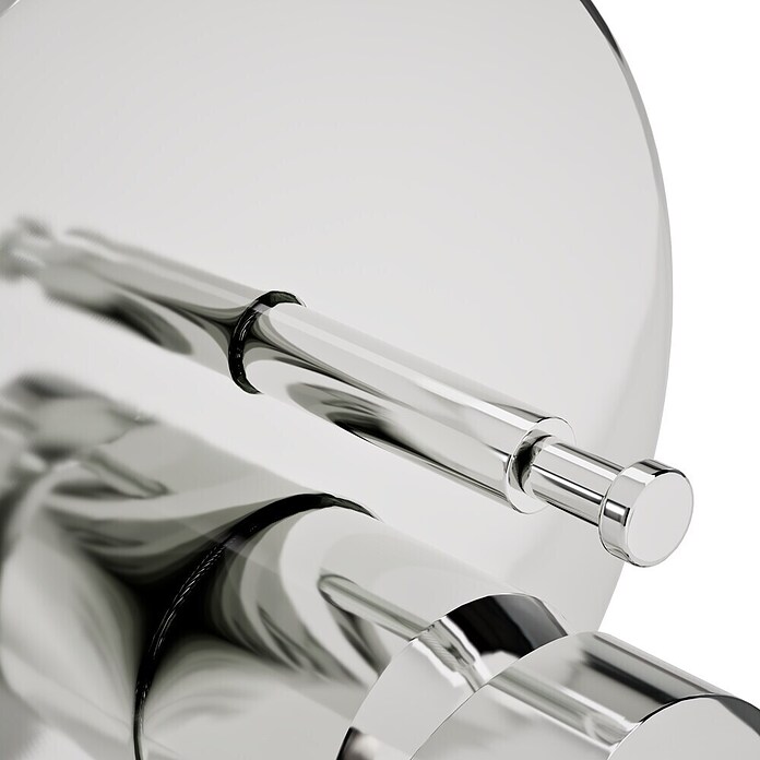 VitrA Flow Round UP-Badewannenarmatur (Chrom, Glänzend) | BAUHAUS