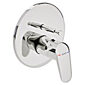 VitrA Flow Round UP-Badewannenarmatur (Chrom, Glänzend) | BAUHAUS