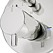 VitrA Flow Soft UP-Badewannenarmatur (Chrom, Glänzend, Ausladung Armatur: 88 mm, Inclusive Hülse) | BAUHAUS