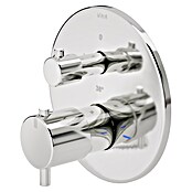 VitrA Flow Soft UP-Badewannenarmatur (Chrom, Glänzend, Ausladung Armatur: 88 mm, Inclusive Hülse) | BAUHAUS