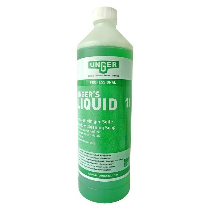 Unger Limpiacristales líquido concentrado (1 l, Botella)