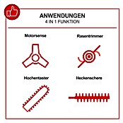 Scheppach Benzin-Multitool PMT520 (1,4 kW) | BAUHAUS