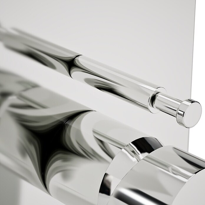 VitrA Flow Square UP-Badewannenarmatur (Ausladung Armatur: 90 mm, Chrom, Glänzend) | BAUHAUS