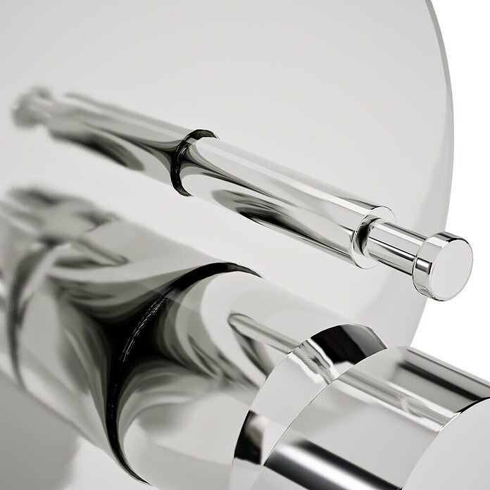 VitrA Flow Soft UP-Badewannenarmatur (Chrom, Glänzend, Ausladung Armatur: 87 mm) | BAUHAUS