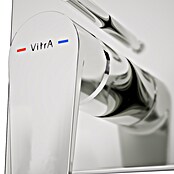 VitrA Flow Square UP-Badewannenarmatur (Ausladung Armatur: 90 mm, Chrom, Glänzend) | BAUHAUS