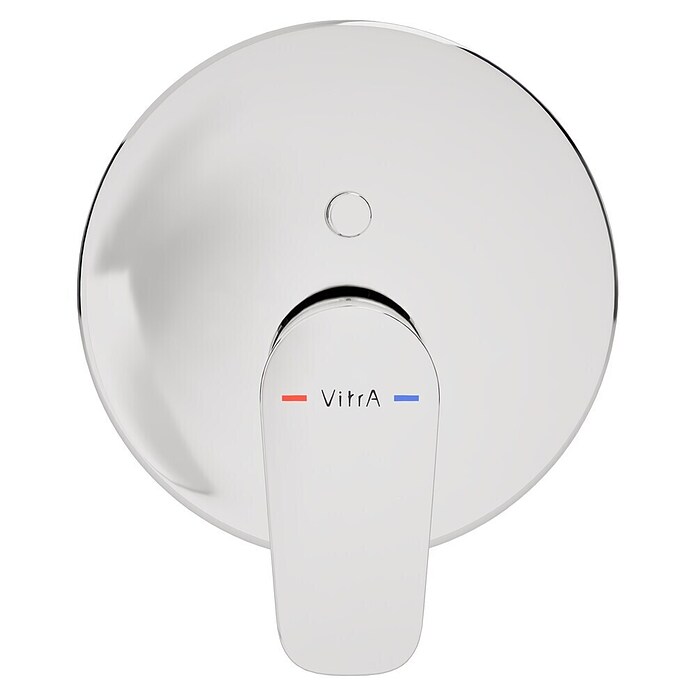 VitrA Flow Soft UP-Badewannenarmatur (Chrom, Glänzend, Ausladung Armatur: 87 mm) | BAUHAUS