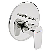 VitrA Flow Soft UP-Badewannenarmatur (Chrom, Glänzend, Ausladung Armatur: 87 mm) | BAUHAUS