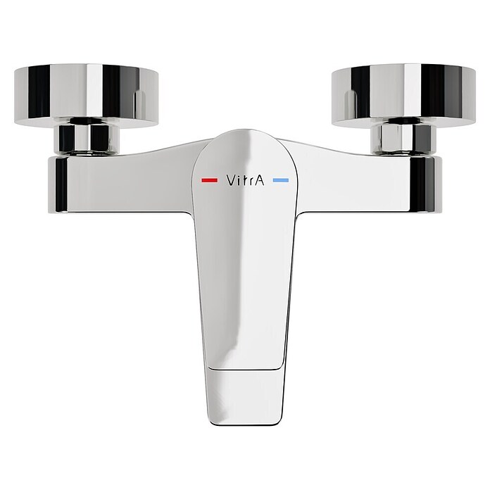 VitrA Flow Square Badewannenarmatur (Chrom, Glänzend) | BAUHAUS