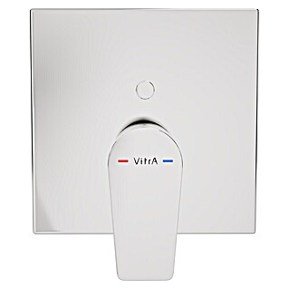 VitrA Flow Square UP-Badewannenarmatur (Ausladung Armatur: 90 mm, Chrom, Glänzend)