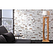 Pločice od ukrasnog kamena Pompeya Jet  (66,6 x 33,3 cm, Bijele boje, Izgled kamena) | BAUHAUS