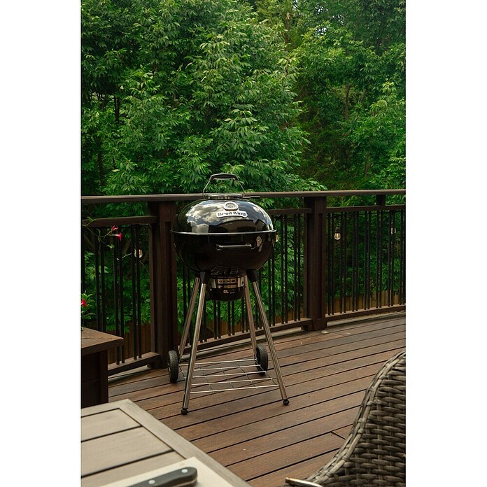 Broil King Žar na oglje Crown Kettle 57  (Premer površine za peko: 57 cm, Črne barve) | 8312 - Holzkohlegrill Marke | ICGA - Grillgeräte | ICG - Grillgeräte / Grillzubehör | IC - Freizeit im Garten | I - Stadtgarten | BAUHAUS