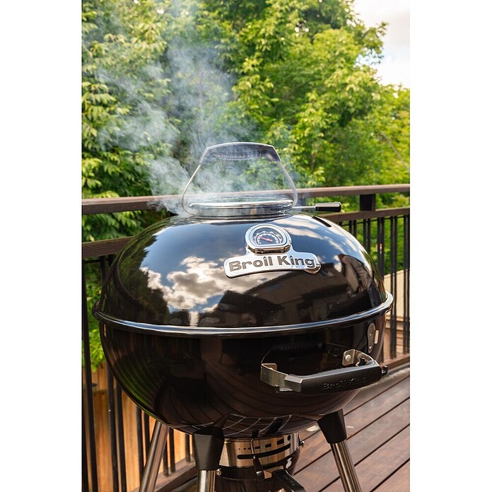 Broil King Žar na oglje Crown Kettle 57  (Premer površine za peko: 57 cm, Črne barve) | 8312 - Holzkohlegrill Marke | ICGA - Grillgeräte | ICG - Grillgeräte / Grillzubehör | IC - Freizeit im Garten | I - Stadtgarten | BAUHAUS