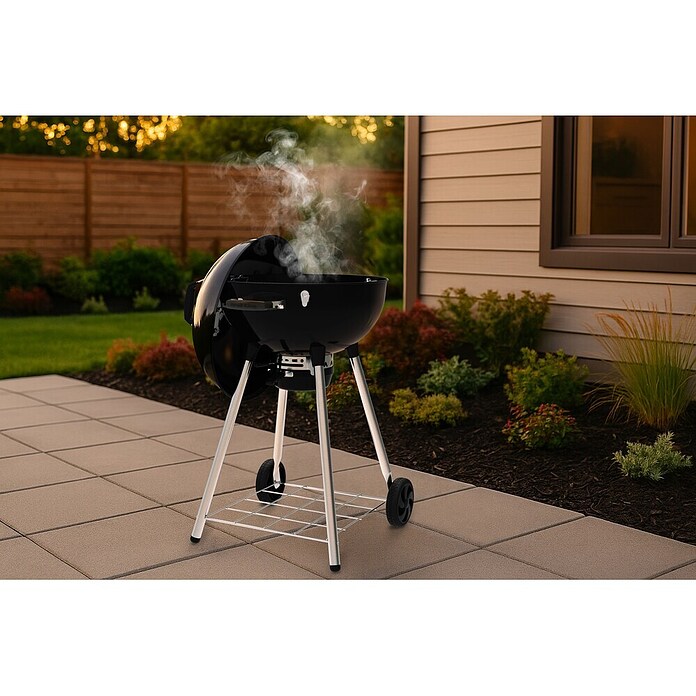 Broil King Žar na oglje Crown Kettle 57  (Premer površine za peko: 57 cm, Črne barve) | 8312 - Holzkohlegrill Marke | ICGA - Grillgeräte | ICG - Grillgeräte / Grillzubehör | IC - Freizeit im Garten | I - Stadtgarten | BAUHAUS