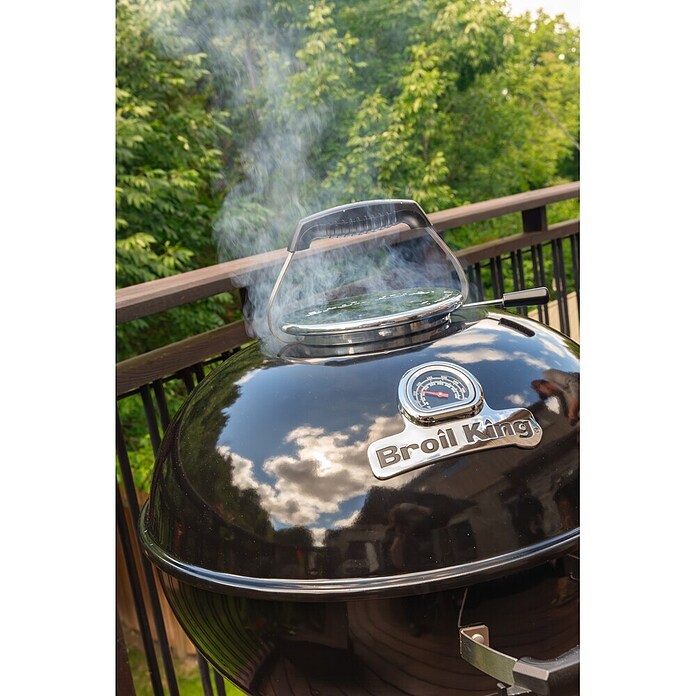 Broil King Žar na oglje Crown Kettle 57  (Premer površine za peko: 57 cm, Črne barve) | 8312 - Holzkohlegrill Marke | ICGA - Grillgeräte | ICG - Grillgeräte / Grillzubehör | IC - Freizeit im Garten | I - Stadtgarten | BAUHAUS
