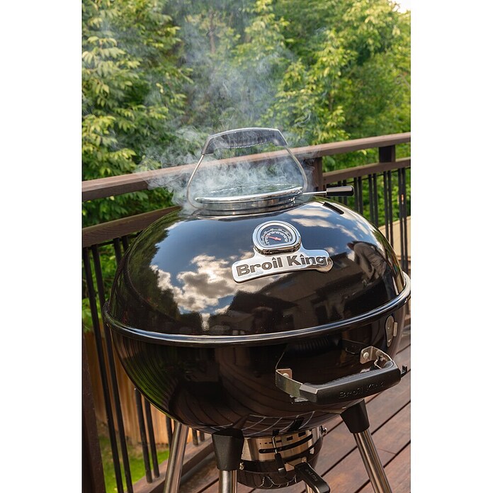 Broil King Žar na oglje Crown Kettle 57  (Premer površine za peko: 57 cm, Črne barve) | 8312 - Holzkohlegrill Marke | ICGA - Grillgeräte | ICG - Grillgeräte / Grillzubehör | IC - Freizeit im Garten | I - Stadtgarten | BAUHAUS