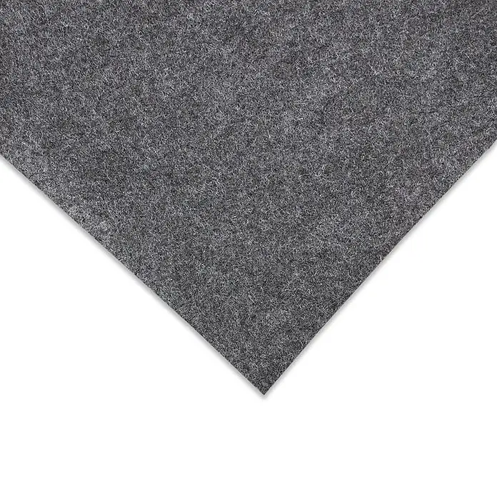 Floordirekt Nadelfilz Meterware Superflex - Heimwerkervlies - Anthrazit - 200 x 100 cm - Breite: 200 cm, Filz, Anthrazit - Graues Filzgewebe mit gleichmäßiger, weicher Textur.