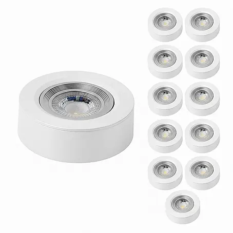 Luxula  LED-Einbauleuchten-Set rund