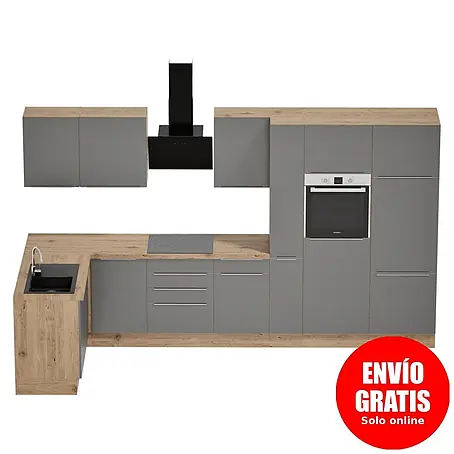 BAUHAUS  Cocina esquinera Marleen