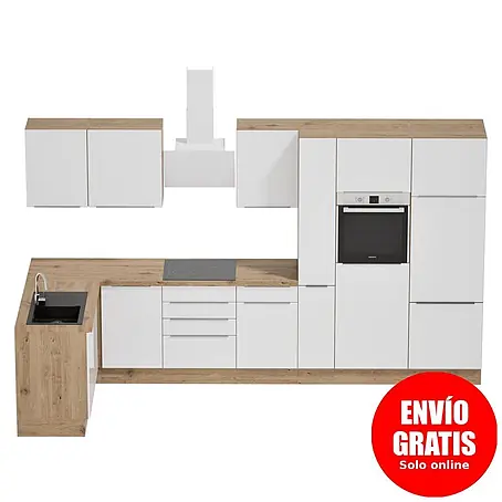 BAUHAUS  Cocina esquinera Marleen