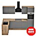 BAUHAUS Cocina esquinera Marleen 