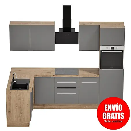 BAUHAUS  Cocina esquinera Marleen